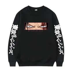 Sudadera con estampado de Ojos de One Piece para hombre y mujer, suéter con estampado de Los Vengadores de Tokio, jersey de chándal de Anime de Portgas D Ace, nueva