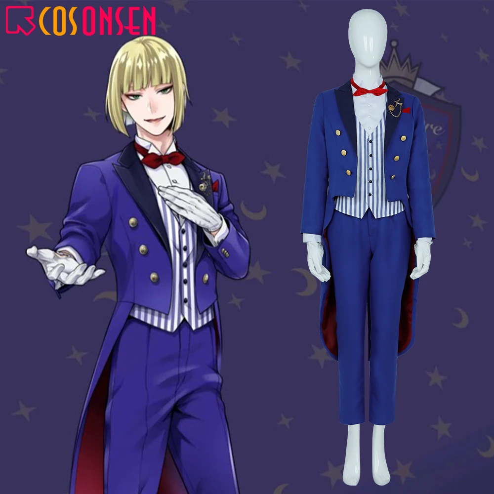 Gioco Twisted Wonderland Rook Groom-For-A-Day Costume Cosplay R Card Uniform Halloween Outfit Cosplayonix Made