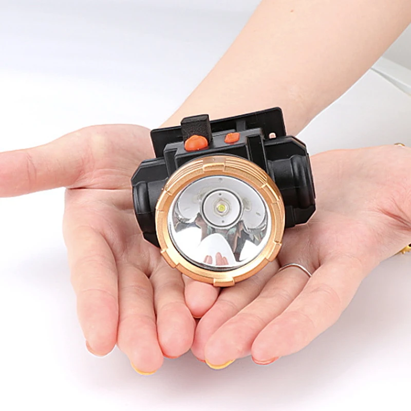 

5W LED Headlamp USB Rechargeable Headlight Torch Waterproof 2 Modes Flashlight