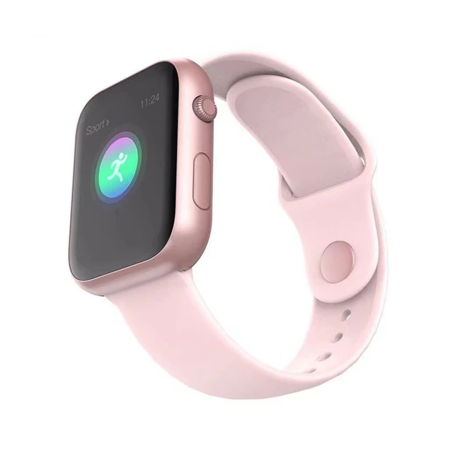 PInk 696 SX16 Smart Watch Men For Apple Watch Heart Rate Blood Pressure Blood oxygen Fitness Pedometer IP67 Waterproof Smart Bracelet - Цвет: PInk