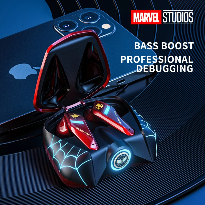 TWS-наушники DisneyMarvel Iron Man с поддержкой Bluetooth 5 0 беспроводные наушники-вкладыши