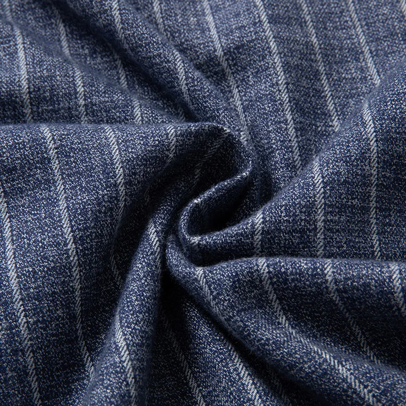 8XL размера плюс, Повседневная Весенняя Роскошная приталенная Мужская рубашка в полоску с длинным рукавом, уличная одежда, рубашки, мужская мода, Джерси