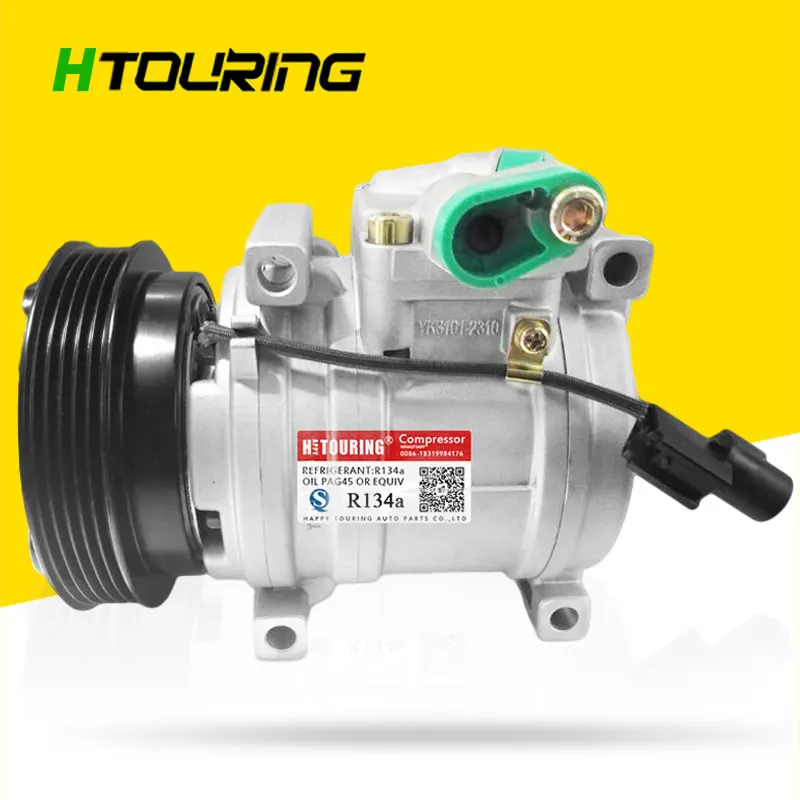 

HS11 NEW AC Compressor for Car kia picanto HYUNDAI i10 977010x100 97701-0x100 97701-1Y000 977011Y000 F500QQ7AA02 5PK