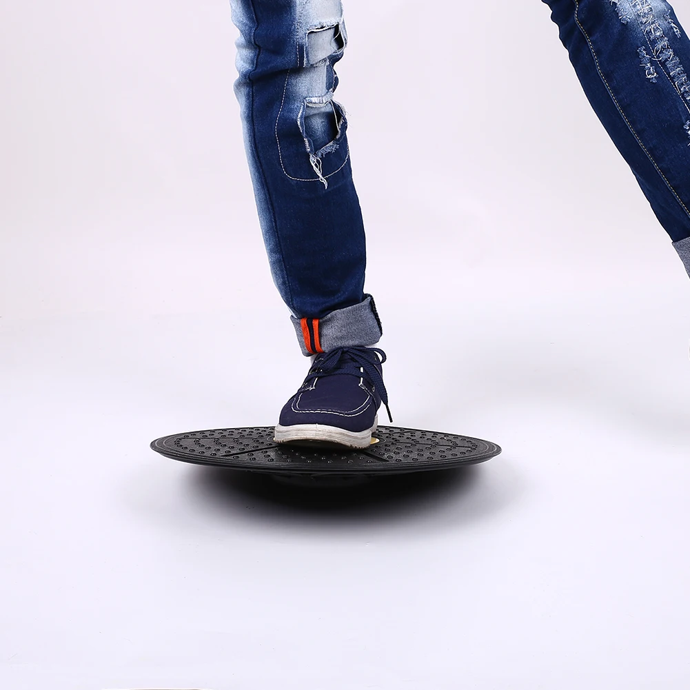 Universal Plastic Wobble Balance Board Stability Training Fitness Exercise