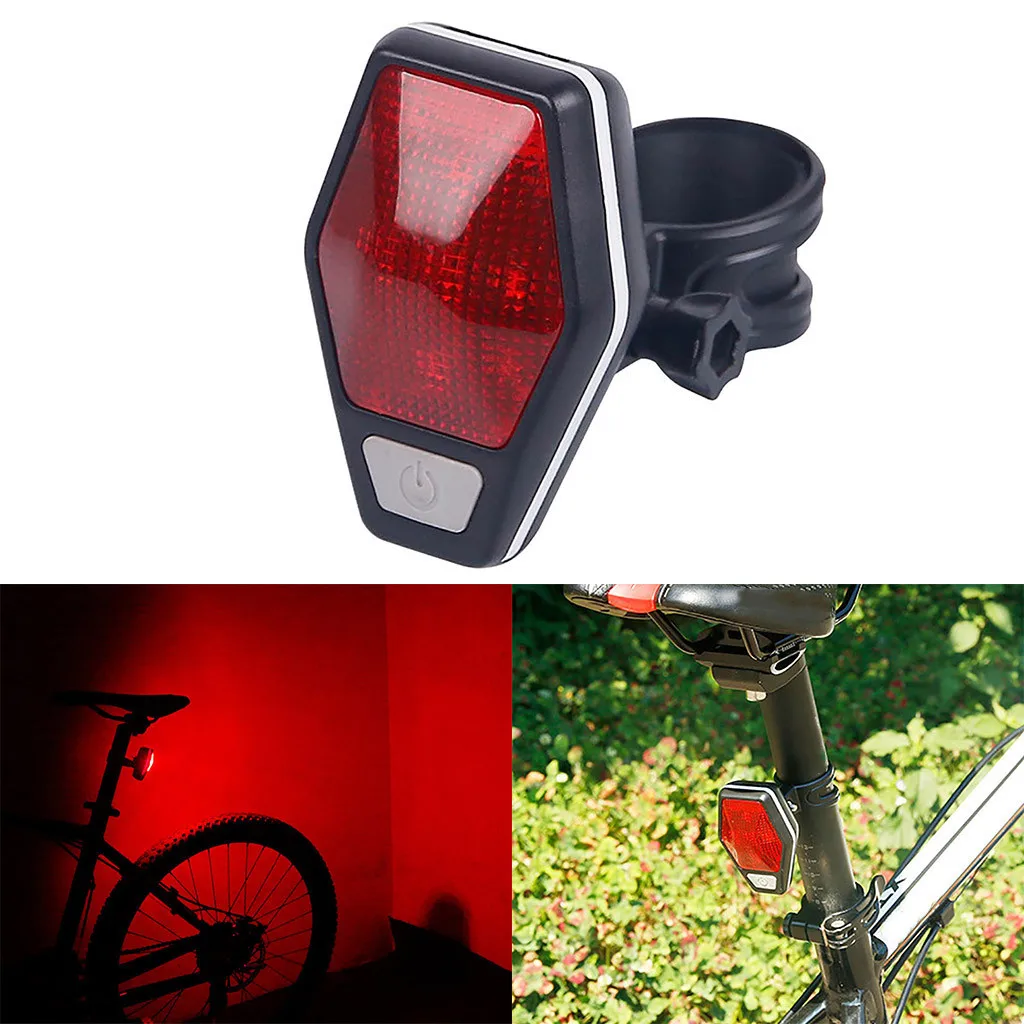 Best LED Bike Tail Light Bicycle Safety Cycling Warning Rear Lamp Night Riding Tool Red Blue Dimming Mode 5 Modes Plastic #PEX 11 Best LED Bike Tail Light Bicycle Safety Cycling Warning Rear Lamp Night Riding Tool Red Blue Dimming Mode 5 Modes Plastic #PEX 11