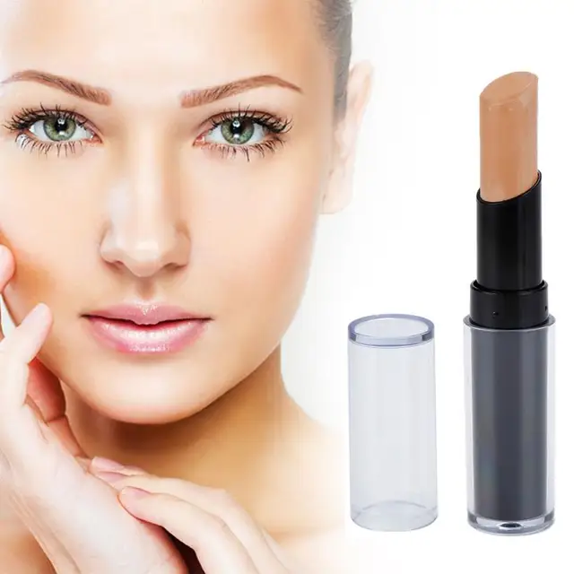 Concealer Stick Foundation Full Coverage Contour Cream Facial Eye Makeup Base Primer Moisturizer Blemish GR Conceal