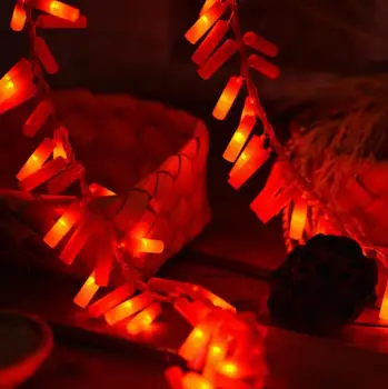 

Festival light 2m 10Led Led lights string battery box string lights decoration lights
