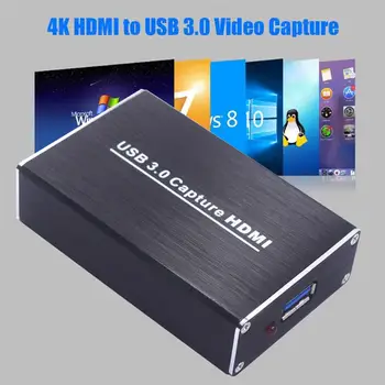 

HDMI To USB3.0 Video Capture Card Adapter Highdefinition Portable Capture Box for Windows Linux OS X Streaming Operating Systems