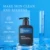 WIS Men Face Cleanser Nature Charcoal Deep Cleaning Anti-Acne Blackhead Remover Oil Control Man Facial Wash 180g