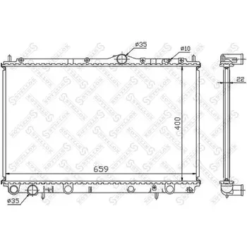 

Radiator cooling S40/V40 1.6-2.0i 16V 99-04 STE