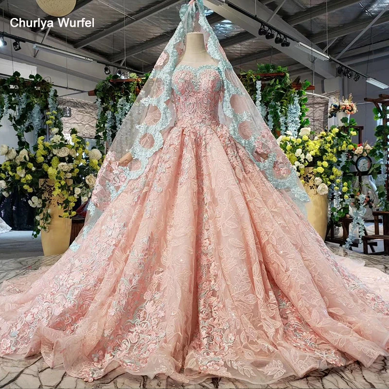 HTL828 розовое вечернее платье длинное иллюзионное мусульманское платье с круглым вырезом и длинным рукавом свадебное платье с кружевной аппликацией платье musulmane soiree
