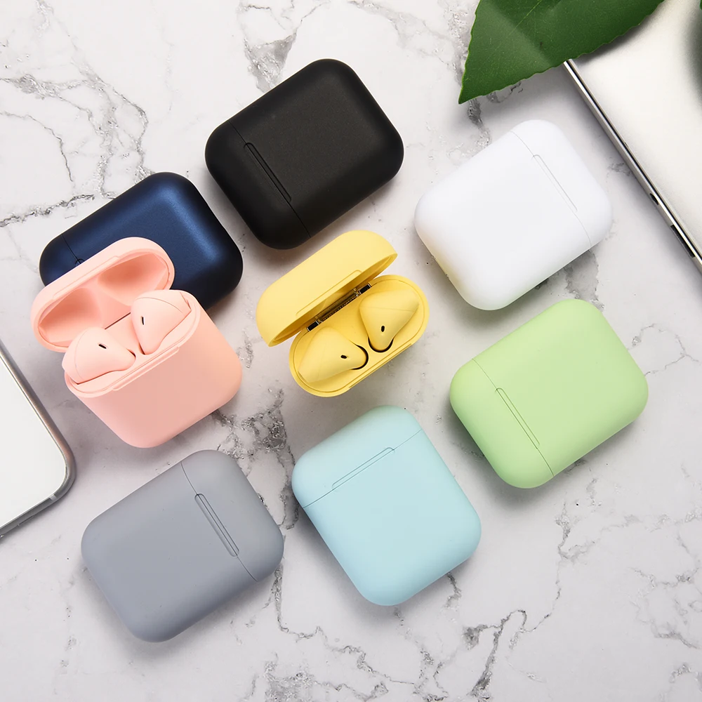 LYMOC оригинальные Inpods 12 Macarons беспроводные наушники новейшие Bluetooth наушники 5,0 TWS всплывающая сенсорная гарнитура микрофон для IOS Android