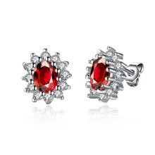 V1100 Модные женские вечерние серьги, элегантные роскошные свадебные ювелирные изделия, 925 пробы Серебряное обручальное кольцо высокого качества