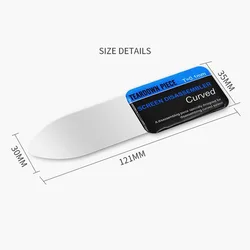 Écran LCD incurvé pour téléphone portable, outil d'ouverture de la carte à levier, démontage Ultra fin et Flexible du téléphone portable, métal en acier, nouveauté 2020 