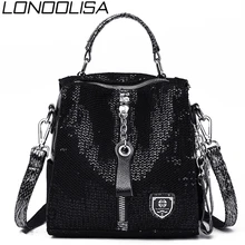 Lonoolisa кофточки с изображением слона рюкзак 3-в-1 Для женщин кожаный рюкзак на молнии школьные сумки для девочек подростков Sac A Dos Femme