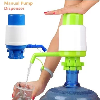 

Bottled Water Ideal Hand Press Manual Pump Dispenser Faucet Tool Approx (Color Random)