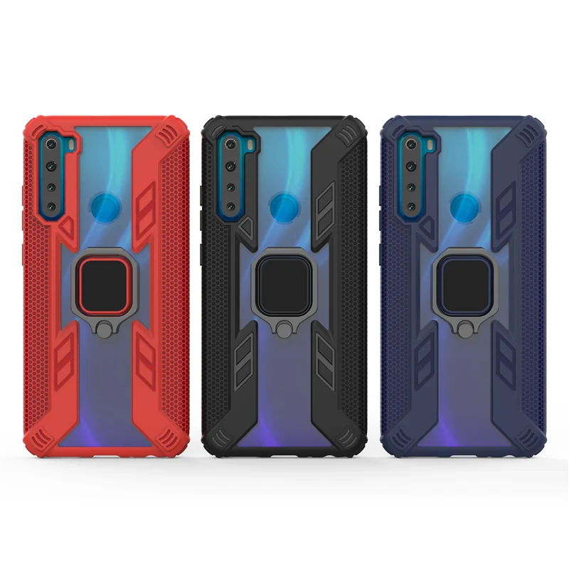 10 шт./лот ударопрочный Прозрачный чехол для телефона Xiaomi 8 Lite 9T для Redmi K20 Note 7 8 Pro автомобильный держатель кольцо