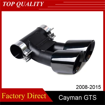 

1 Pair Car Modification Exhaust tip 304 Stainless steel Fit for 2008-2015 Cayman GTS 981 Exhaust Pipe Tail Muffler Tip