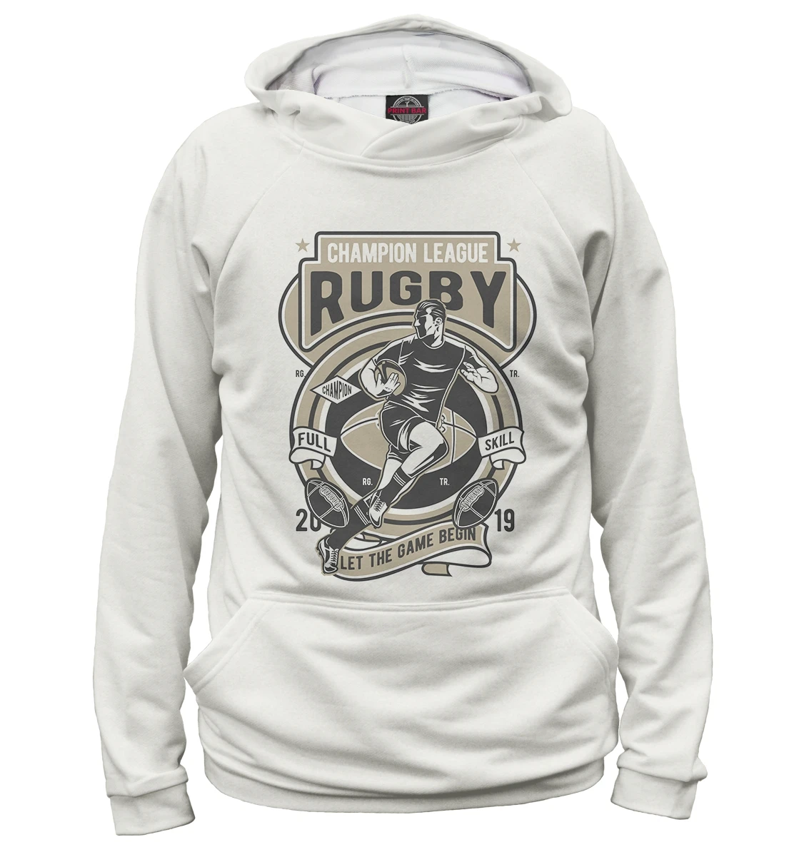 Худи толстовка Champion League Rugby (Регби) | Мужская одежда