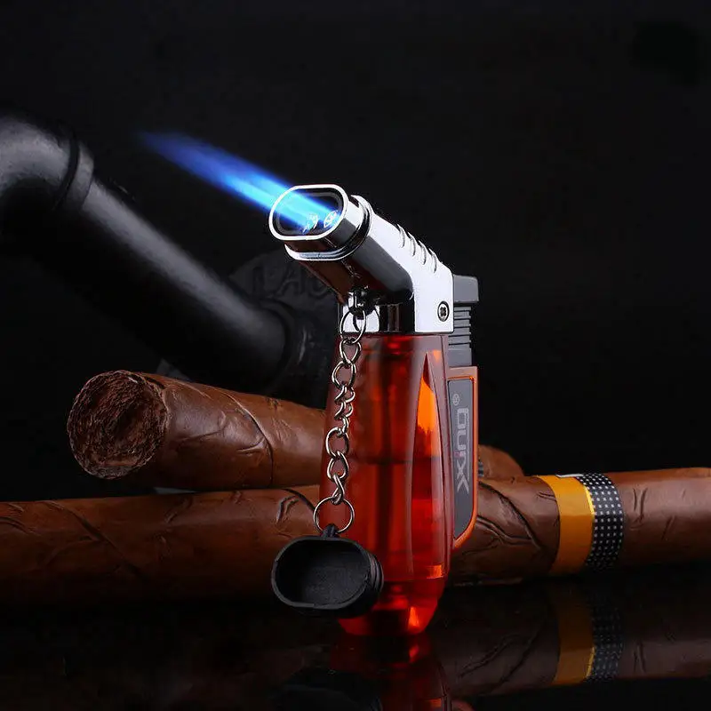 Газовая зажигалка маленький пистолет распылитель для сигар ветрозащитная