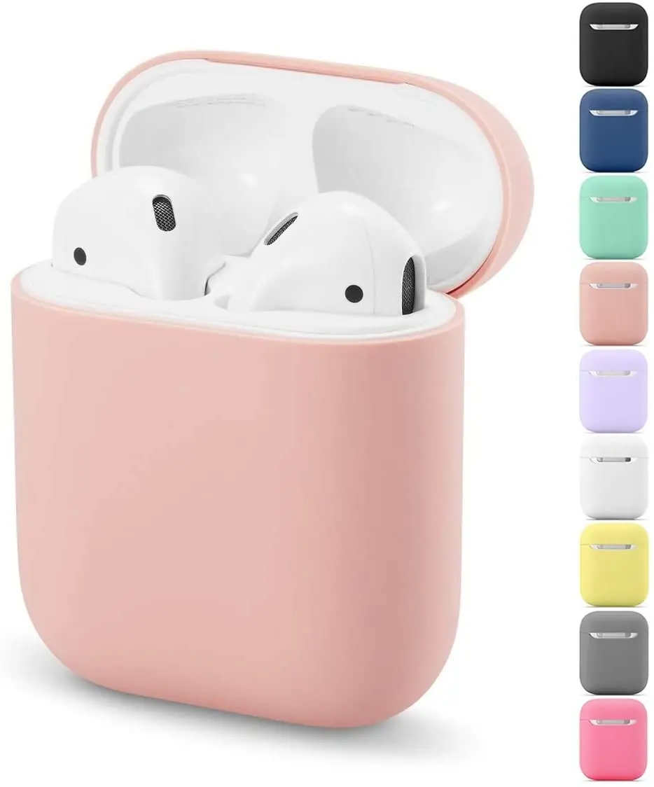 Силиконовый чехол для Airpods 2/1 милый Ультратонкий 2 аксессуары наушников MIFN 1 s |