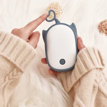 Зимняя теплая Высококачественная практичная многофункциональная двухсторонняя нагревательная зимние теплые зарядка через usb грелка для рук