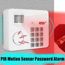 Sensor de movimento sem fio alarme com teclado de segurança pir anti assaltante casa garagem segurança teclado remoto detectores infravermelhos