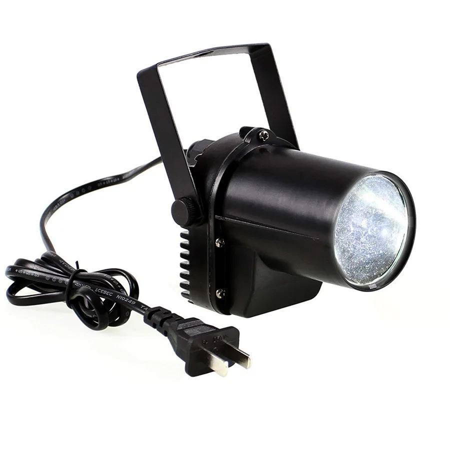 Thrisdar Mini 5W Pinspot Beam Spotlights Stage Effect Light Disco DJ ...