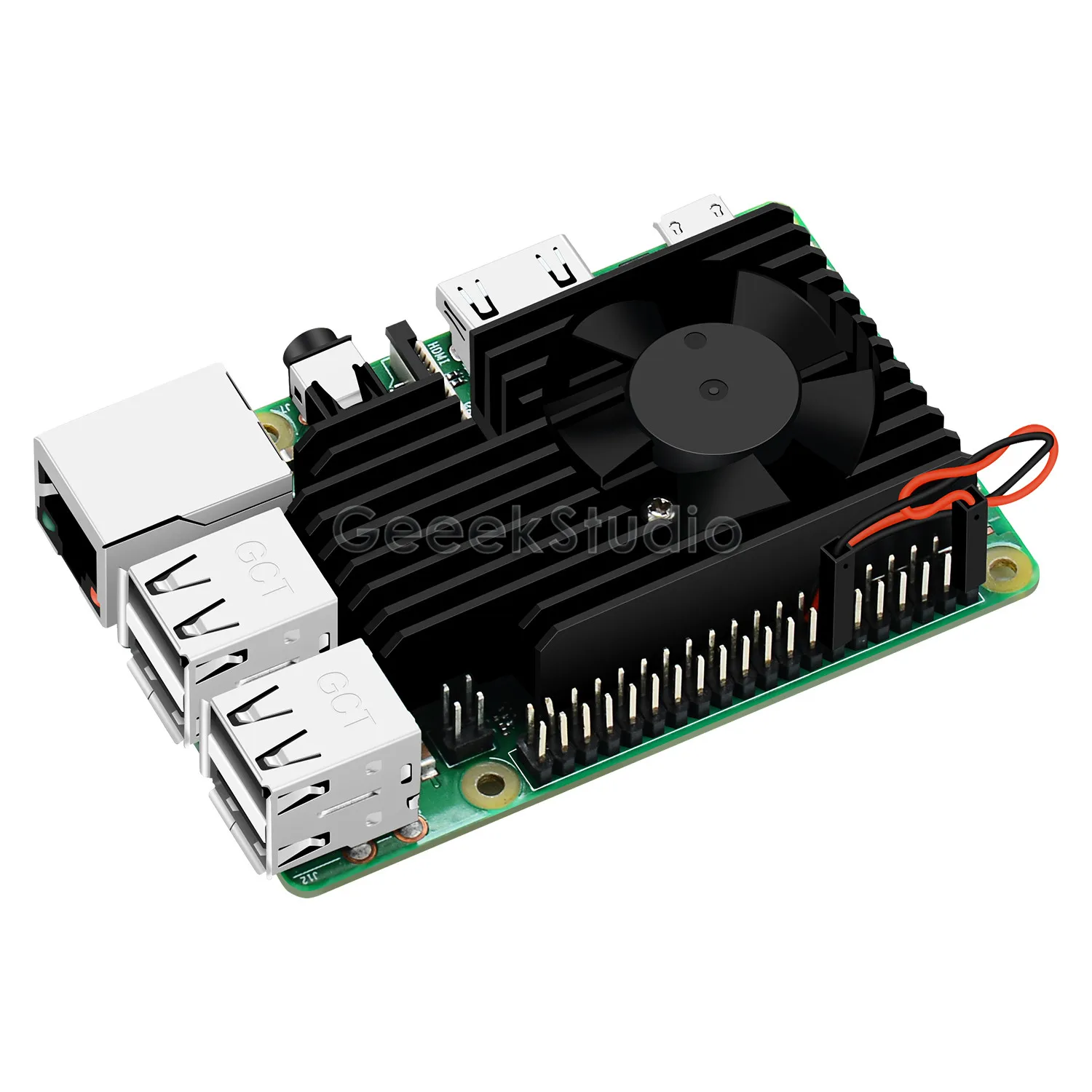 Набор радиаторов охлаждения с ЧПУ для Raspberry Pi 3B + / Plus 3B|Аксессуары