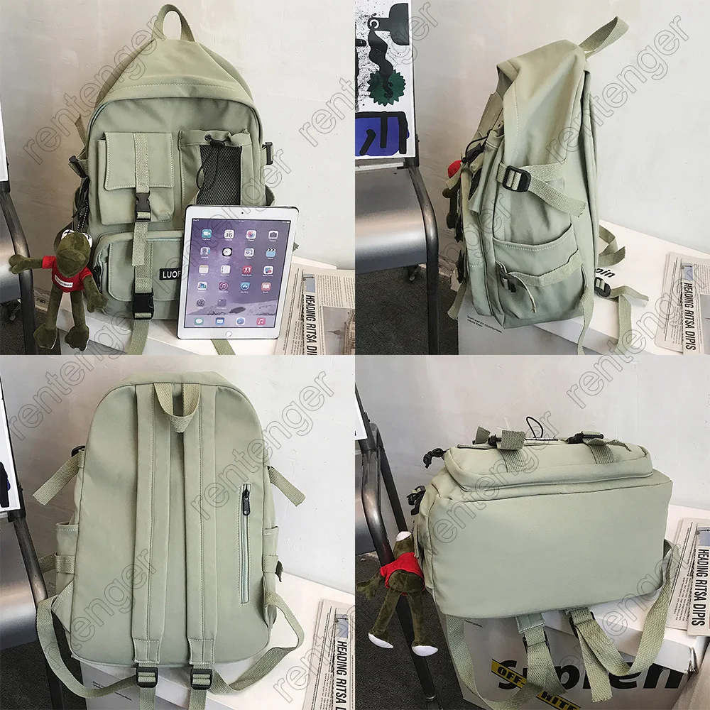 Women Boy Nylon Backpack Travel Mesh Female Student College School Bag Men Girl Cool Laptop Backpack Male Fashion Book Bags Lady