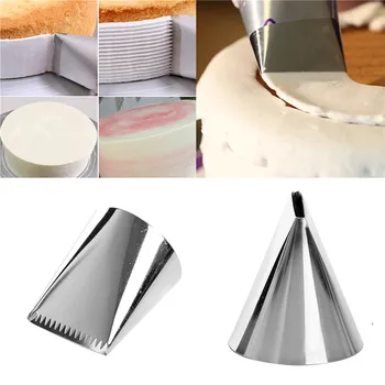 

Extra Large Stainless Steel Icing Piping Nozzle Cream Cake Pastry Tip Fondant Cake Tools Baking Accessoire