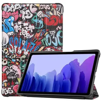

Art Graffiti Samsung Galaxy Tab A7 2020 10.4‘’ T500 Shockproof Protective Case Flip Trifold Stand Auto Sleep Tablet Shell