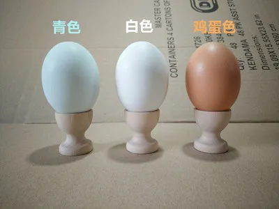 Деревянная модель яйцо утка яйца Дети DIY цветной рисунок граффити пасхальное окрашенное яйцо игровой дом игрушки