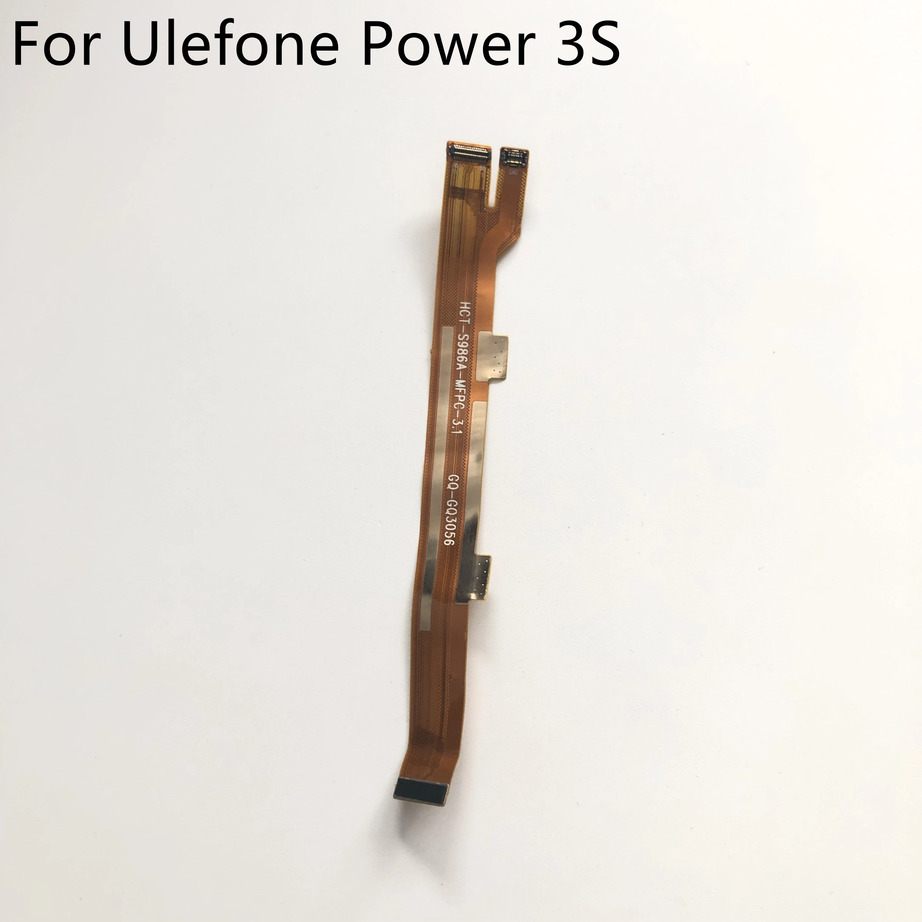 

Ulefone Power 3S Used USB Charge Board to Motherboard FPC For Ulefone Power 3S MTK6763 Octa Core 6.0" 2160x1080 Smartphone