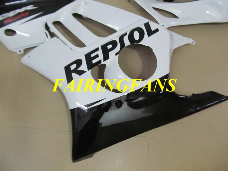 Мотоцикл обтекатель комплект для HONDA CBR600F3 97 98 CBR 600 F3 CBR 600F3 CBR600 1997 1998 черно белые Обтекатели части+ подарки HM11