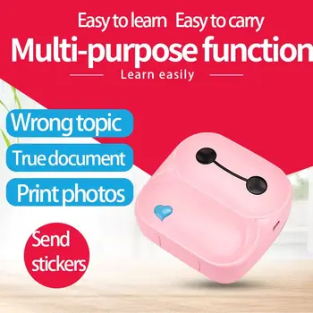 

HD 304 DPI 58mm Mini Portable Bluetooth Wireless Paper Photo Printer Pocket Thermal Printing USB Connection Impresoras Fotos