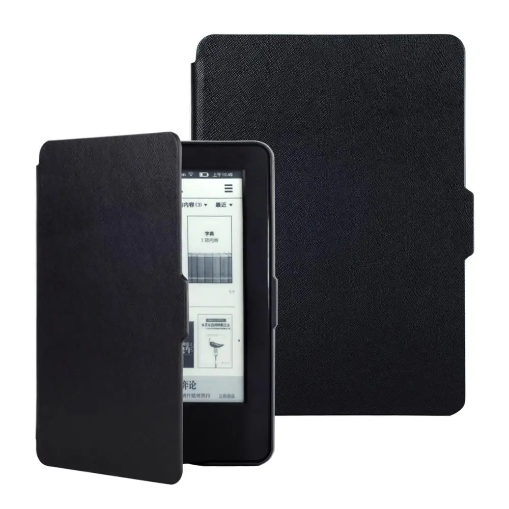 Популярный чехол Pada kindle touch 7-го поколения чехол-книжка 7th gen ereader Van gogh чехол с принтом+ Защитная пленка для экрана - Цвет: NK2014 hei S