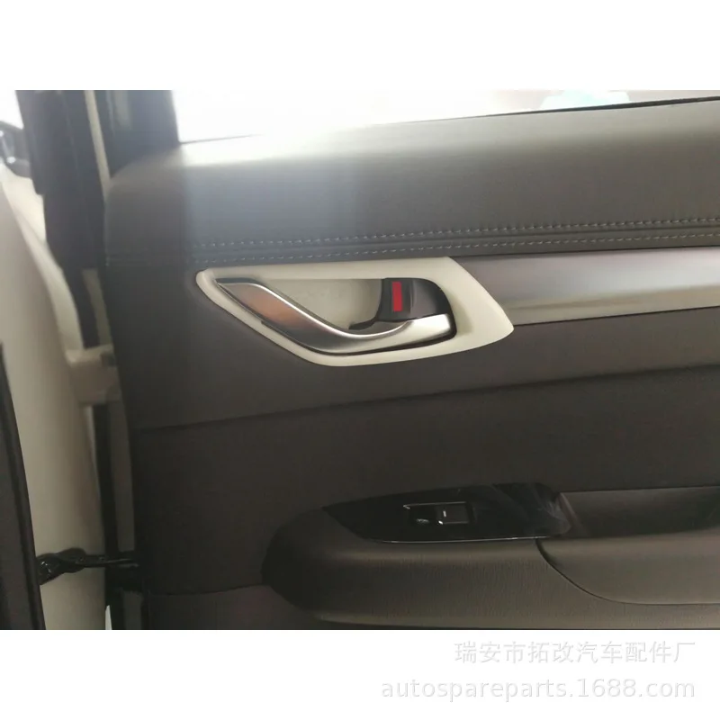 Togox натуральный продукт 4S для Mazda 17-CX-5 углеродного волокна шаблон в дверной ручке* 4 праздничное освещение бар