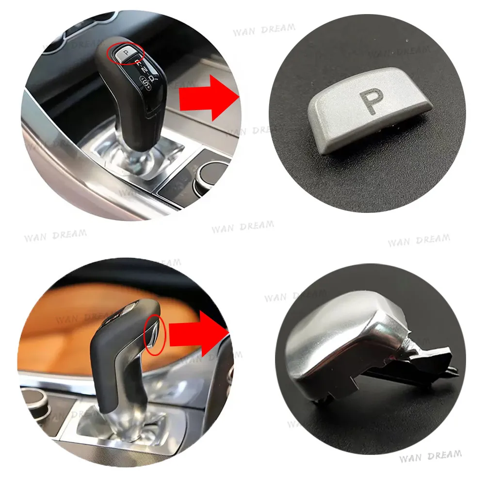 Qiilu Gear Shift Button Trim For Range Rover Sport 2014-2019 - LR117072 Replacement Cover