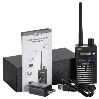 

G318+ Signal Detector Anti-Spy Wireless Rf Finder Camera Gps Wireless Rf Detector Higher Sensitivity