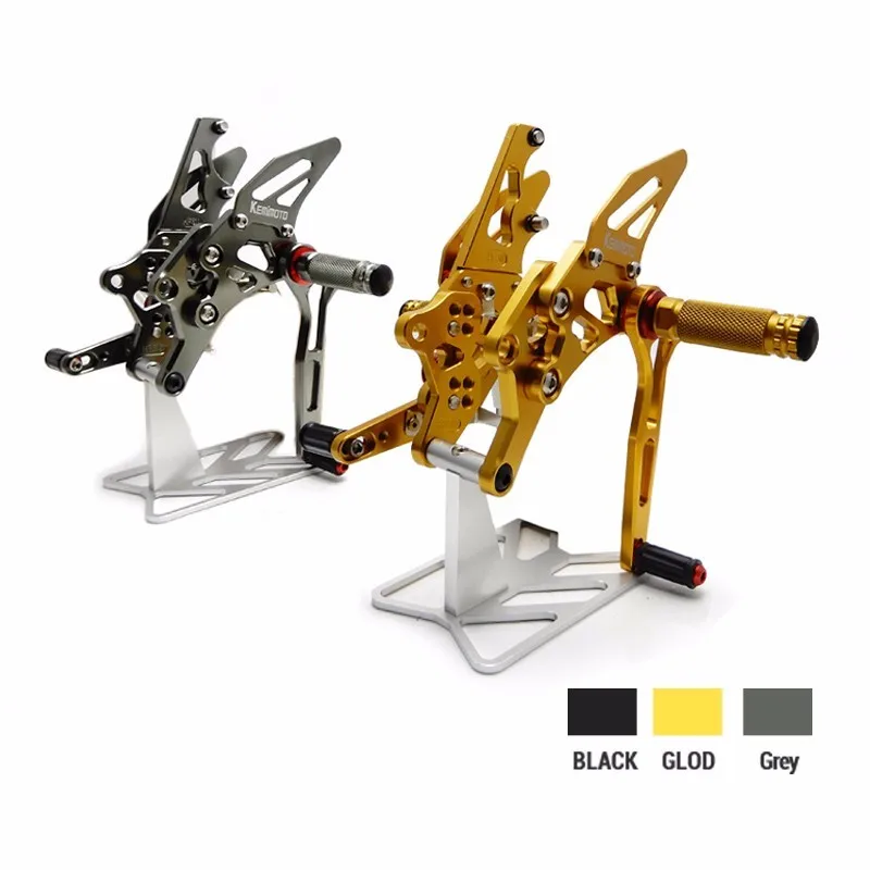Для Yamaha YZF R25 R3 MT25 MT03 MT-03 ЧПУ Регулируемые задние Rearset комплект для ног подножки YZF-R3 YZF-R25
