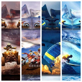 

2020 New Pattern Extreme Sport Printing 2/3 Pcs Duvet Cover Set 1 Quilt Cover + 1/2 Pcs Pillow Cases Comforter Bedding Sets