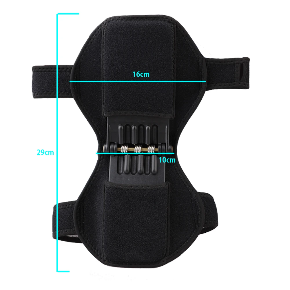 1/2 шт суставная Поддержка наколенник дышащий нескользящий подъем облегчение боли для колена сила весны стабилизатор наколенника усилитель протектор
