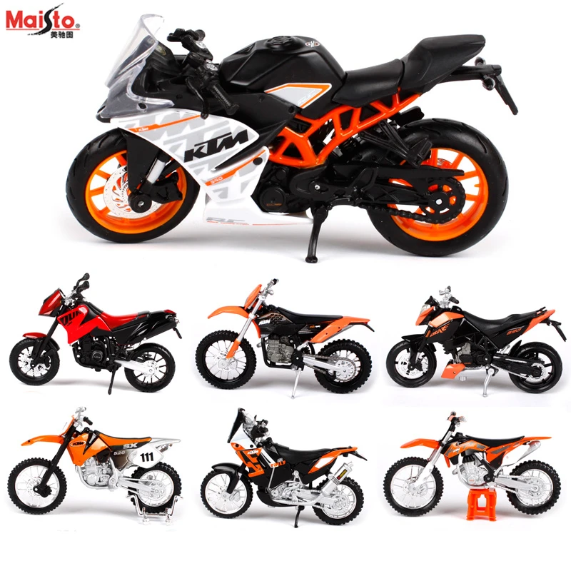 

Maisto 1:18 KTM 450-Rally original authorized simulation alloy motorcycle model toy car