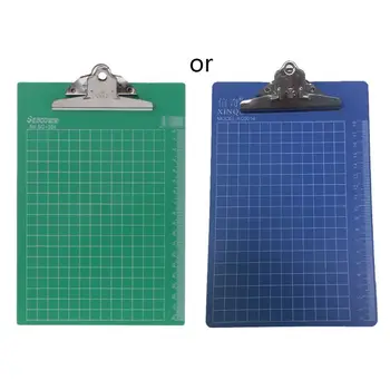 

Plastic A5 File Paper Clip Writing Board With Clip Document Clipboard Scale Kit