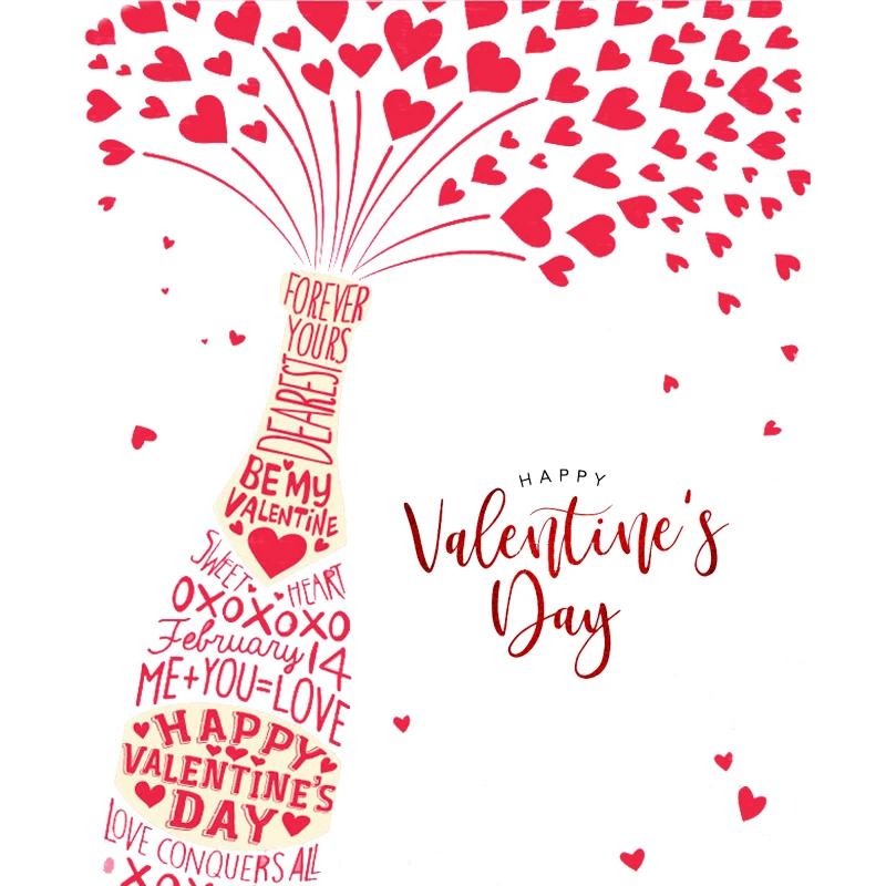 

AZSG Happy Valentine's Day Clear Stamps For DIY Scrapbooking Decorative Card making Craft Fun Decoration Supplies 11*14cm