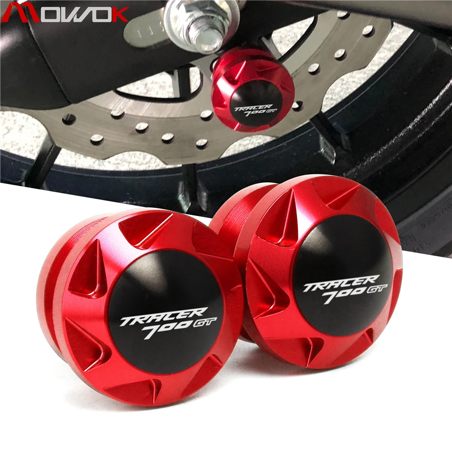 

Motorfiets Accessoires Achterbrug Spoelen slider M6 stand schroeven For Yamaha Tracer 700 2016-2018 TRACER 700GT 700 GT 2019