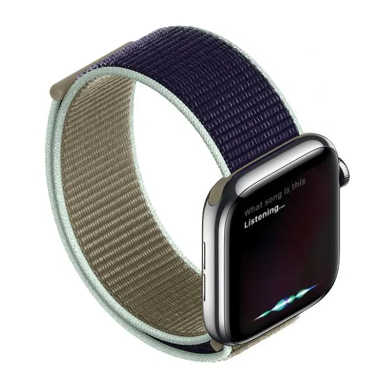 Спортивная петля ремешок apple watch band 42 мм 38 мм apple watch 4 3 band iwatch band 44 мм 40 мм correa pulseira 42 44 нейлоновый ремешок для часов