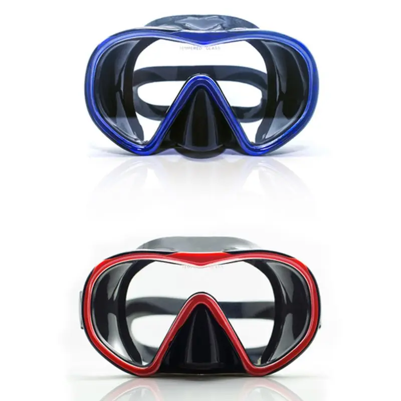 Профессиональная маска для дайвинга, очки с Большой рамкой, большое поле зрения, водонепроницаемые очки унисекс для плавания, оборудование для дайвинга