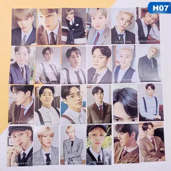 

KPOP EXO Album Self Made Paper Lomo Card Photo Card Poster Photocard Fans Gift Collection Stationery Set